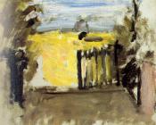 亨利 马蒂斯 : 门对着西涅克的画室,圣特罗佩